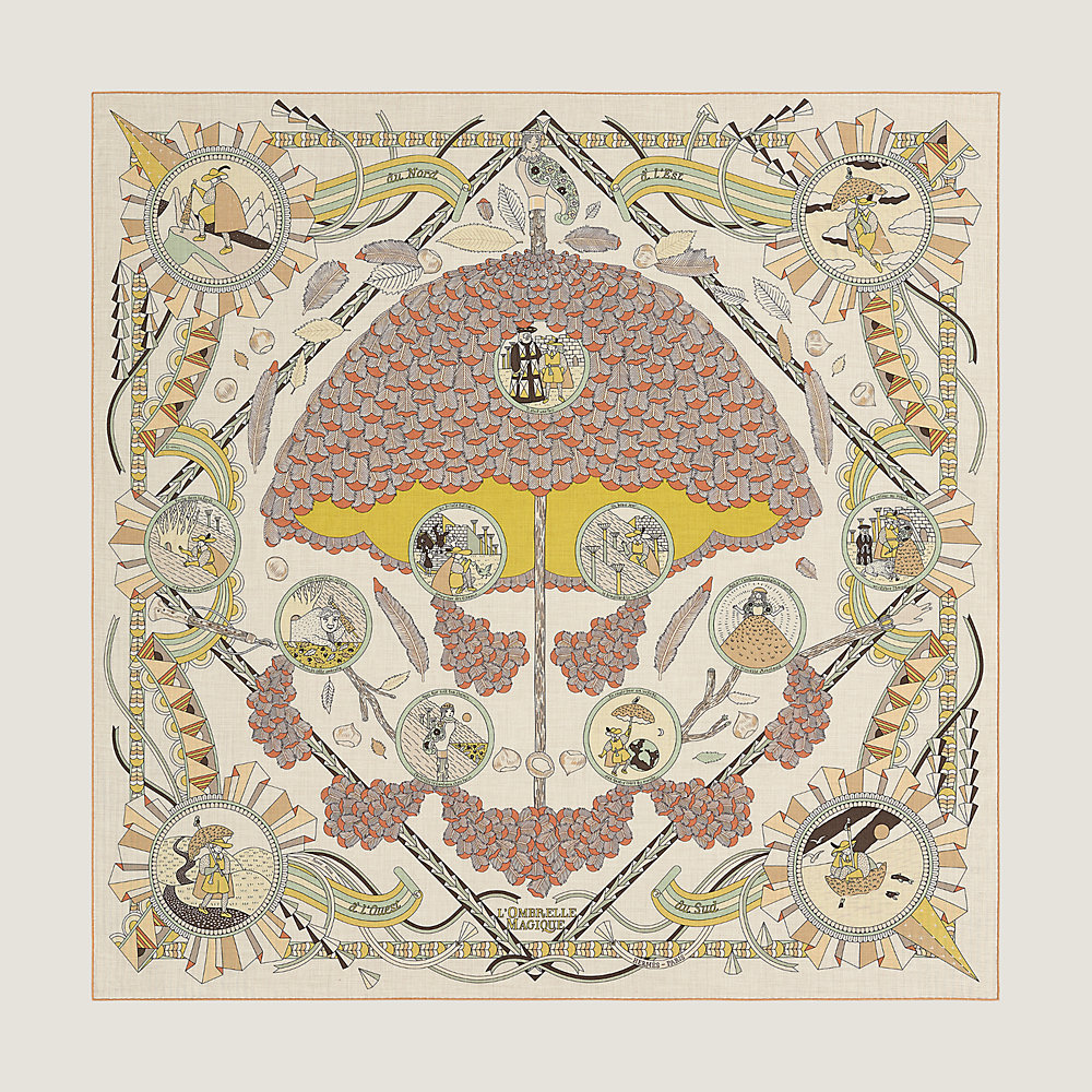 hermes l ombrelle magique shawl 140